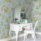 0247PABLUEZ - Paradise Wallpaper - Sky Blue - Little Greene