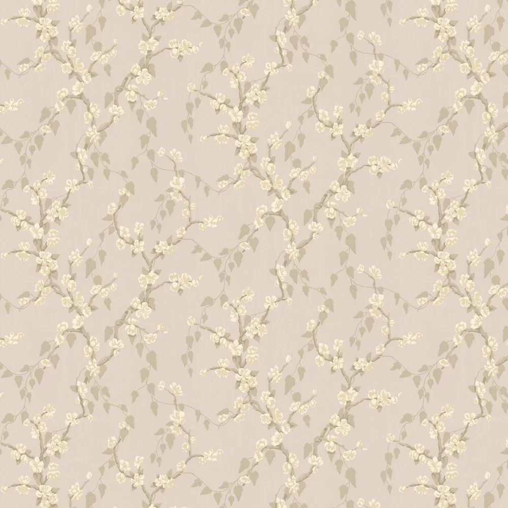 0247SAFAWNZ - Sakura Wallpaper - Fawn - Little Greene