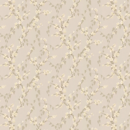 0247SAFAWNZ - Sakura Wallpaper - Fawn - Little Greene