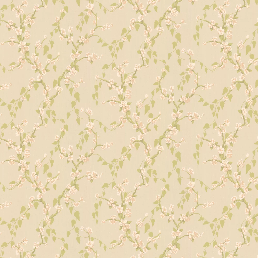 0247SAPOMME - Sakura Wallpaper - Cream - Little Greene