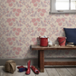 0247STBERRY - Stitch Wallpaper - Berry - Little Greene
