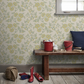 0247STHIGHL - Stitch Wallpaper - Green - Little Greene