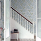 0247STLOCHZ - Stitch Wallpaper - Blue - Little Greene