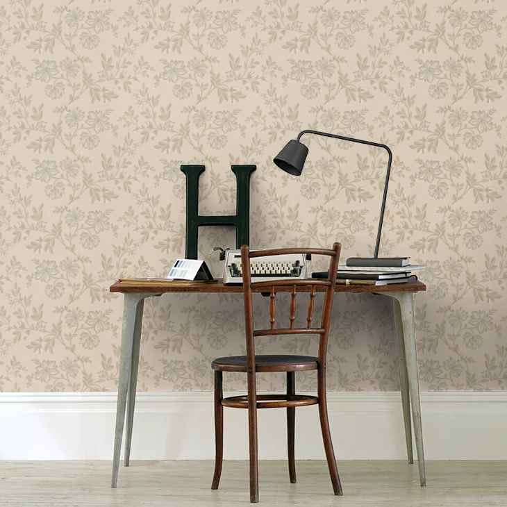 0247STTWINE - Stitch Wallpaper - Twine - Little Greene