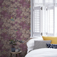 0247VIROUGE - Vine Wallpaper - Mulberry - Little Greene