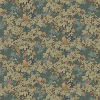 0247VIVERDE - Vine Wallpaper - Green - Little Greene