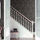 0251ALCHARC - Albemarle St Wallpaper - Charcoal - Little Greene
