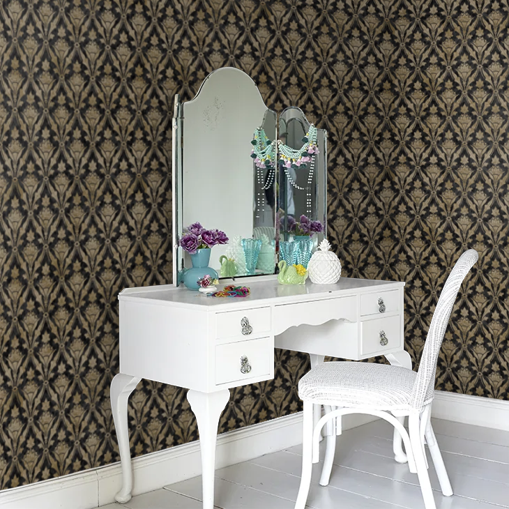 0251BHSTAMP - Borough High St Wallpaper - Stamp - Little Greene