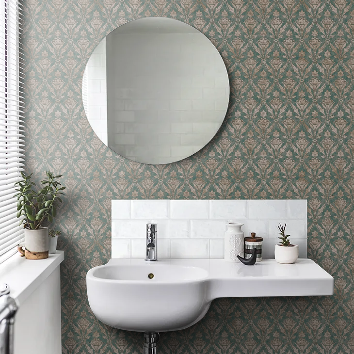 0251BHWELDZ - Borough High St Wallpaper - Weld - Little Greene