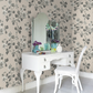 0251BRMONOZ - Broadwick St Wallpaper - Black - Little Greene