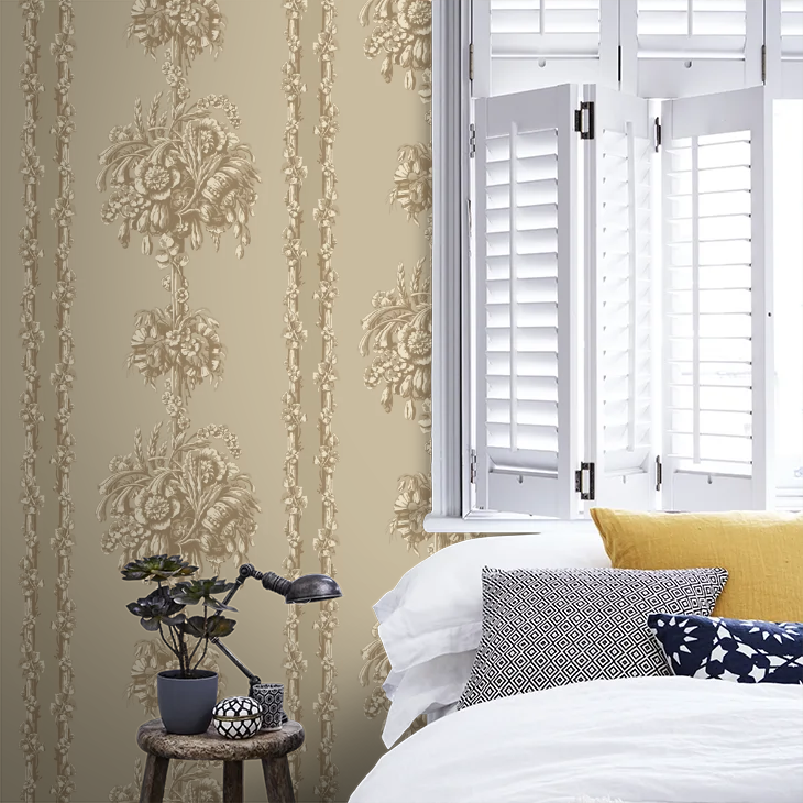 0251CBHALCY - Chelsea Bridge Wallpaper - Halcyon - Little Greene