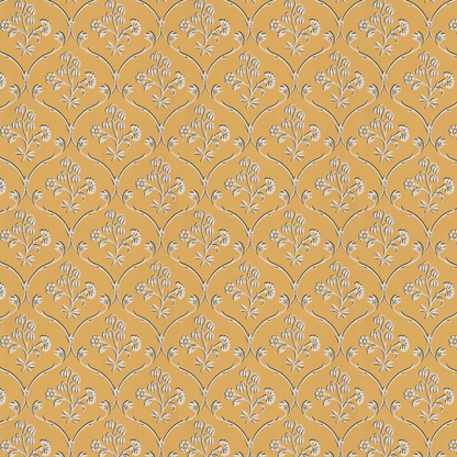 0251CRWHEAT - Cranford Wallpaper - Wheat Yellow - Little Greene