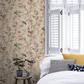 0251GOCAPPU - Great Ormond St Wallpaper - Coffee - Little Greene