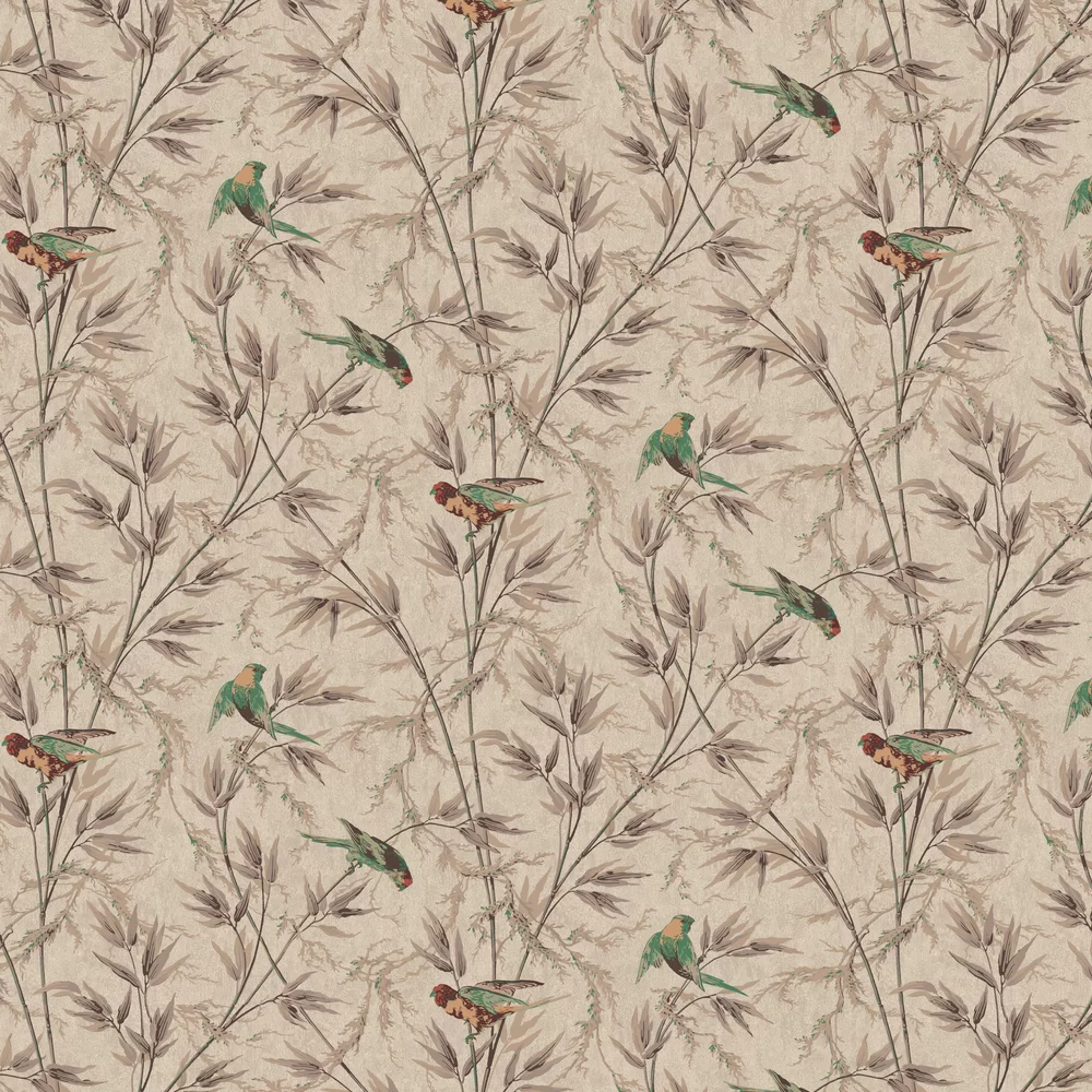 0251GOCAPPU - Great Ormond St Wallpaper - Coffee - Little Greene