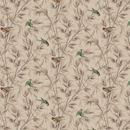 0251GOCAPPU - Great Ormond St Wallpaper - Coffee - Little Greene