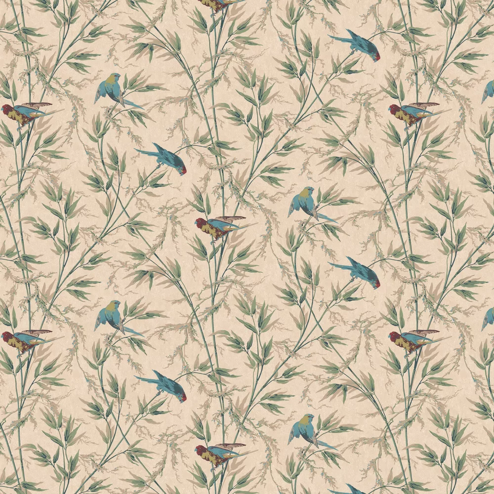 0251GOPARCH - Great Ormond St Wallpaper - Green - Little Greene
