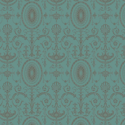 0251PMCANTO - Pall Mall Wallpaper - Canton Gold - Little Greene