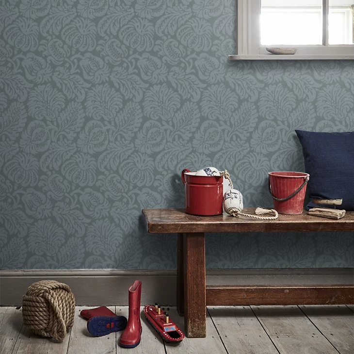 0251PRMORRI - Palace Road Wallpaper - Morris - Little Greene