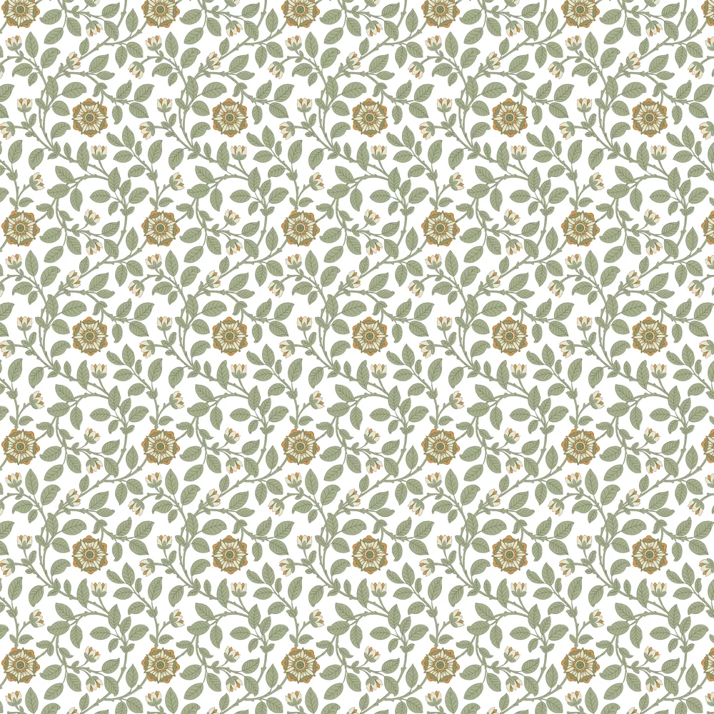 0251RGGUINE - Richmond Green Wallpaper - Guinevere - Little Greene