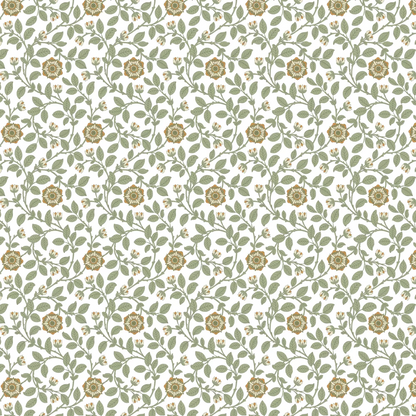 0251RGGUINE - Richmond Green Wallpaper - Guinevere - Little Greene