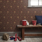 0251RGREVIR - Richmond Green Wallpaper - Revival Red - Little Greene