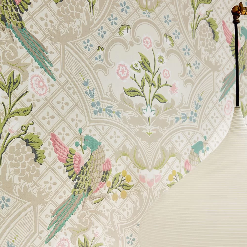 0256BRCONSO - Brodsworth Wallpaper - Consort - Little Greene