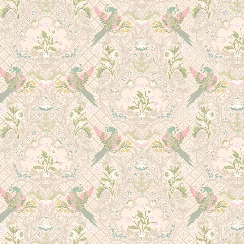 0256BRCONSO - Brodsworth Wallpaper - Consort - Little Greene