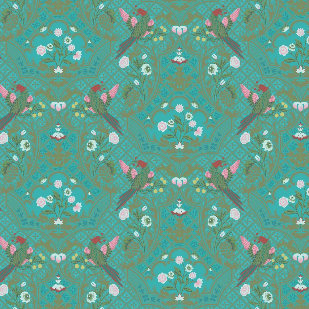 0256BREMPRE - Brodsworth Wallpaper - Empress - Little Greene