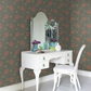 0256LWASHZZ - Lansdowne Walk Wallpaper - Ash - Little Greene