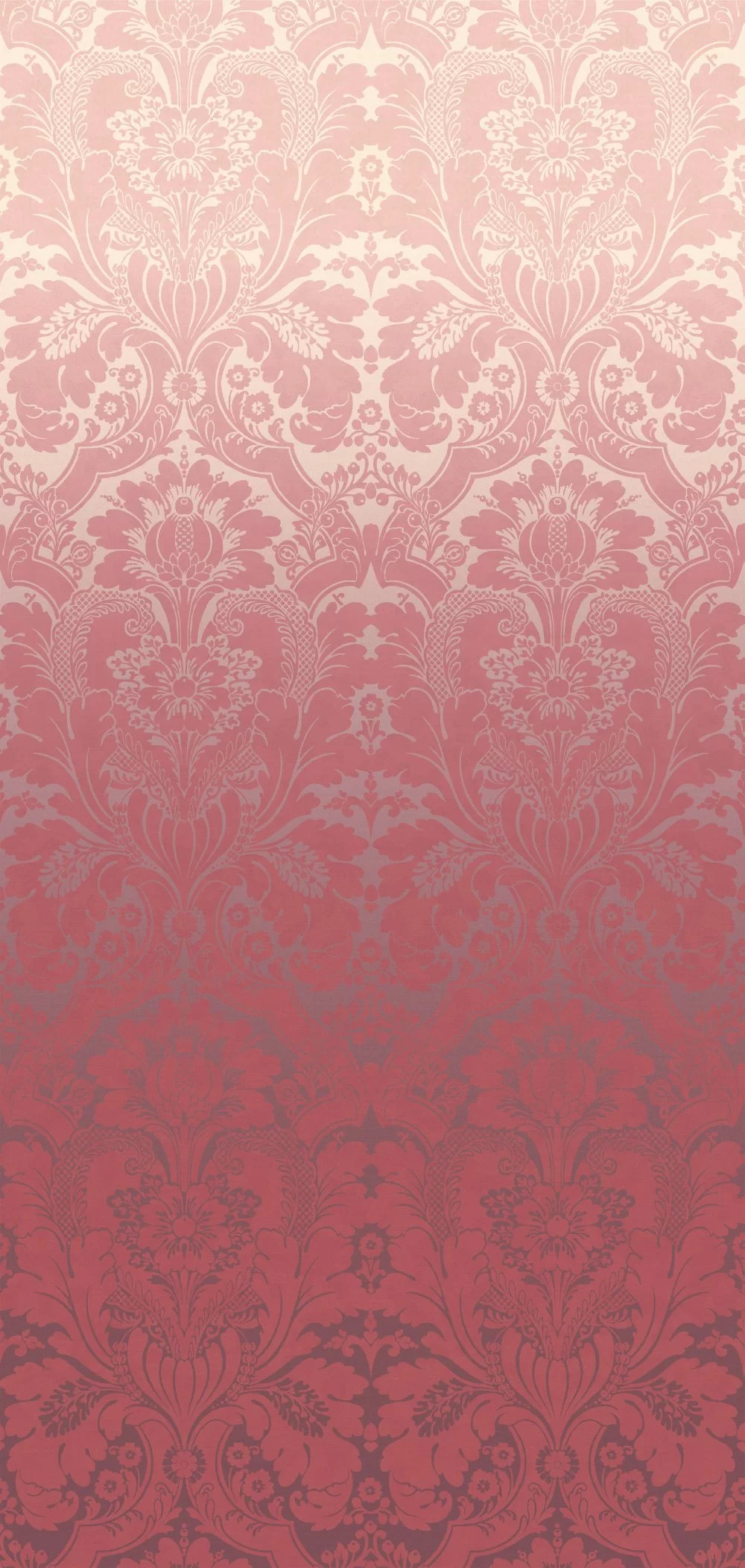 0256SJCHERRY - St James's Park Wallpaper Mural - Cherry Fade - Little Greene