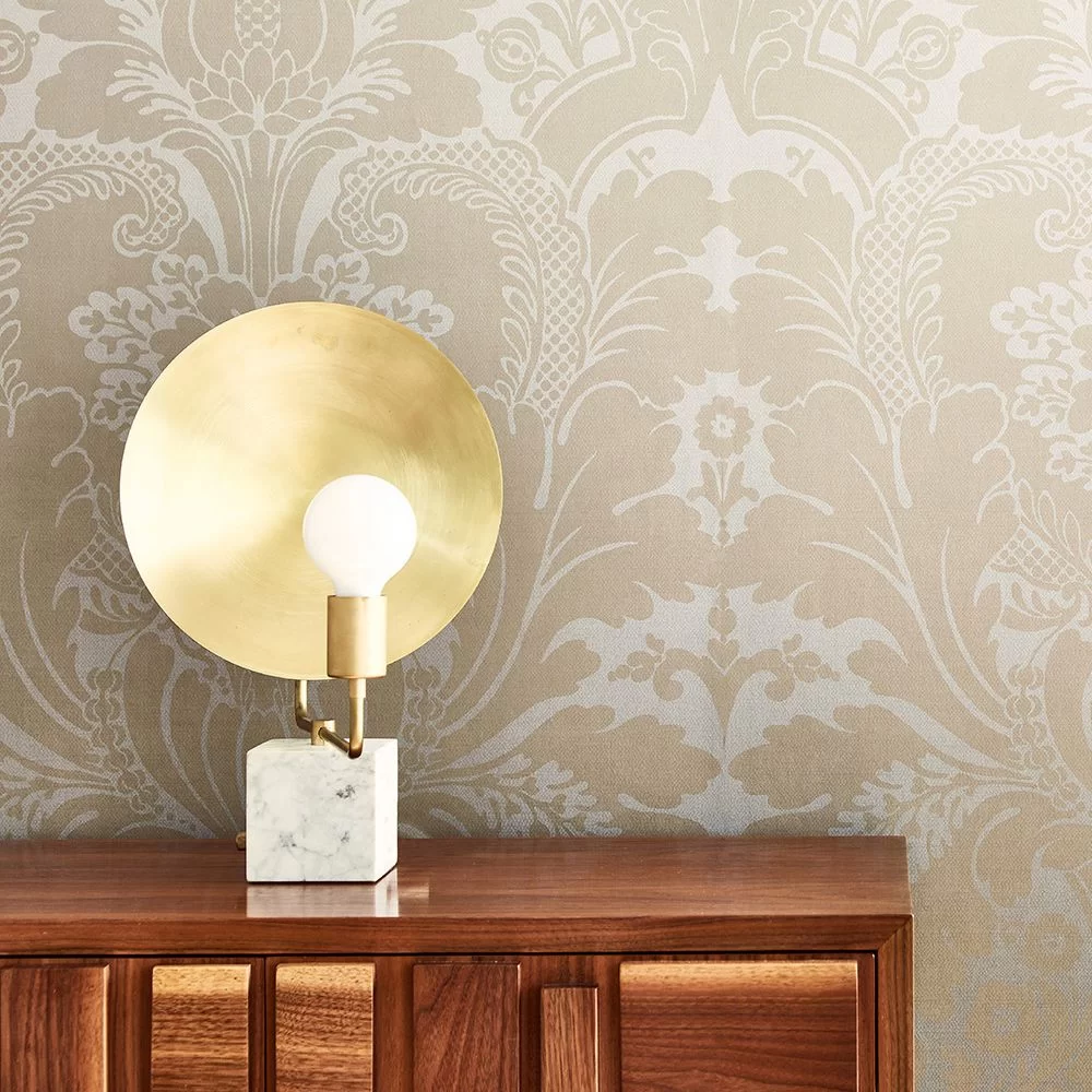0256SJSUEDE - St James's Park Wallpaper Mural - Suede Fade - Little Greene