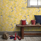0260MAYELLO - Massingberd Blossom Wallpaper - Yellow - Little Greene