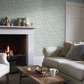0260MFCHAMB - Millefleur Wallpaper - Chambray - Little Greene