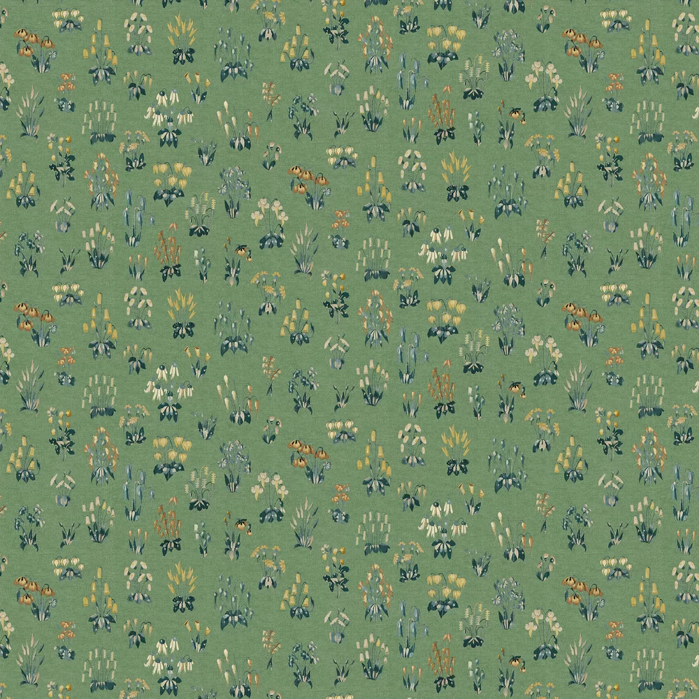 0260MFGARDE - Millefleur Wallpaper - Garden - Little Greene