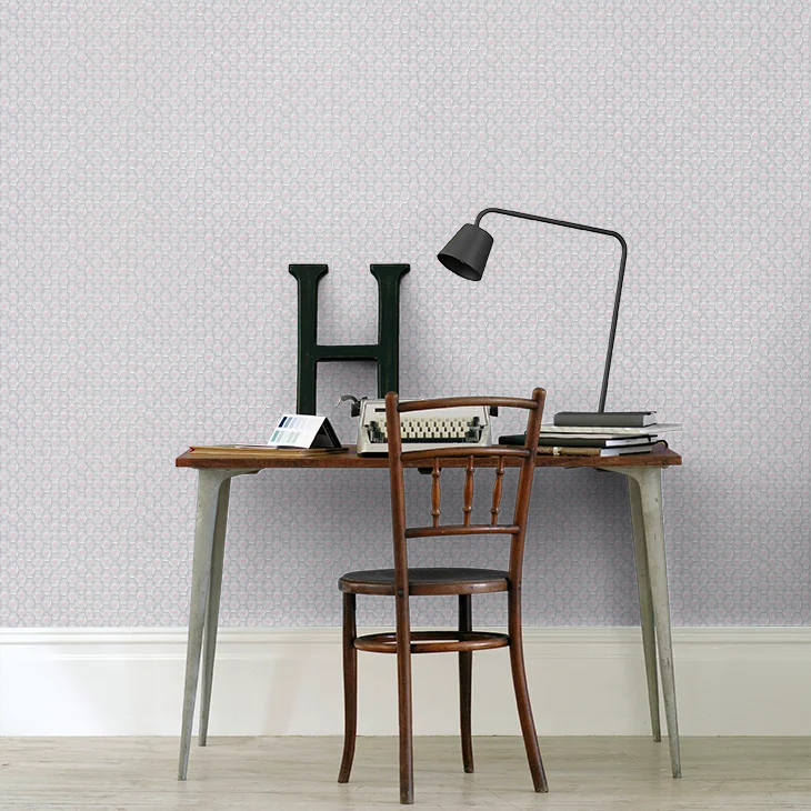 0260MOASHZZ - Moy Wallpaper - Ash - Little Greene