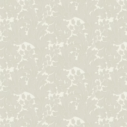 0260TUPALEZ - Tulip Wallpaper - Pale Grey - Little Greene