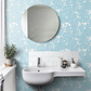 0260TUPOWDE - Tulip Wallpaper - Powder Blue - Little Greene