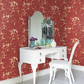 0260TUTHEAT - Tulip Wallpaper - Theatre - Little Greene