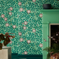 0263BRGVERD - Briar Rose Wallpaper - Green Verditer - Little Greene