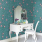 0263BRMARIN - Briar Rose Wallpaper - Marine Blue - Little Greene