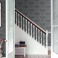 0263DAETRUR - Dahlia Scroll Wallpaper - Etruria - Little Greene