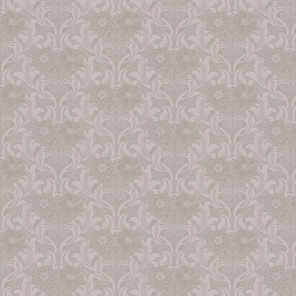 0263DAFRENC - Dahlia Scroll Wallpaper - French Grey - Little Greene