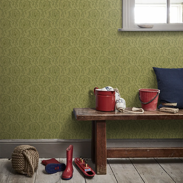 0263HOGARDE - Hoja Wallpaper - Garden - Little Greene