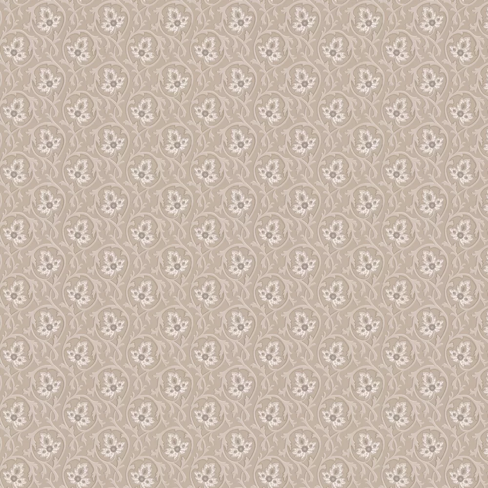 0263HOPORTL - Hoja Wallpaper - Portland Stone - Little Greene