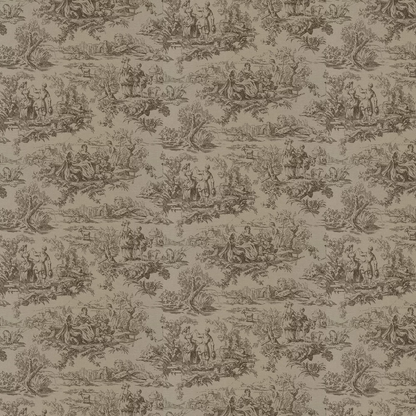 0263LOATTIC - Lovers Toile Wallpaper - Attic II - Little Greene
