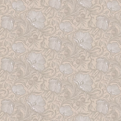 0263PTPORTL - Poppy Trail Wallpaper - Portland Stone - Little Greene