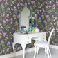 0267ADARQUE - Aderyn Wallpaper - Arquerite Dark - Little Greene