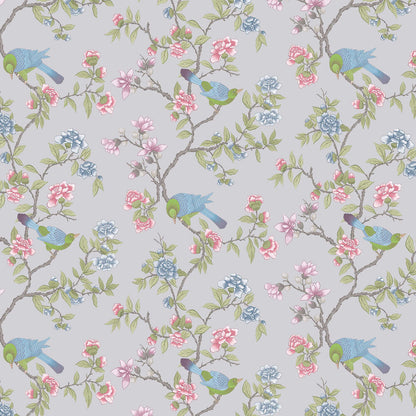 0267ADFRENC - Aderyn Wallpaper - French Grey - Little Greene