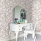 0267BALEATH - Bamboo Floral Wallpaper - Leather - Little Greene
