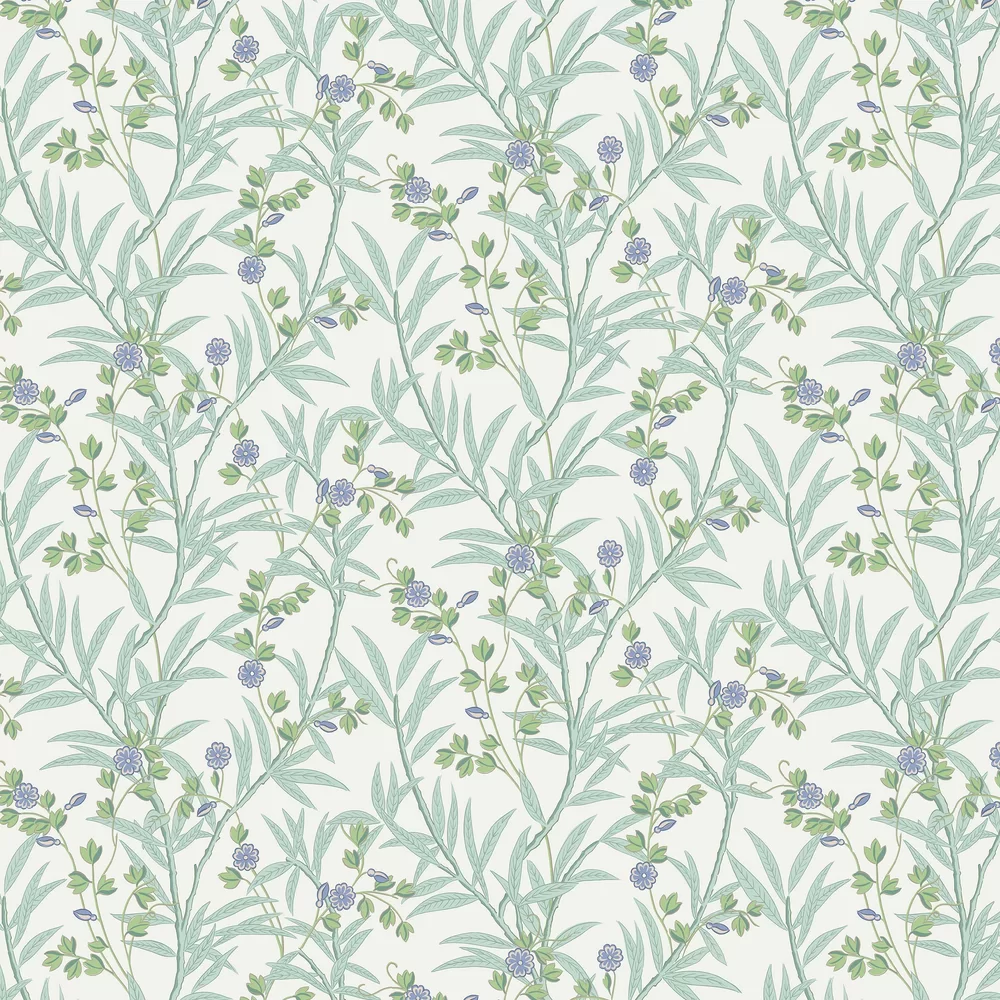 0267BAMAMBO - Bamboo Floral Wallpaper - Mambo - Little Greene